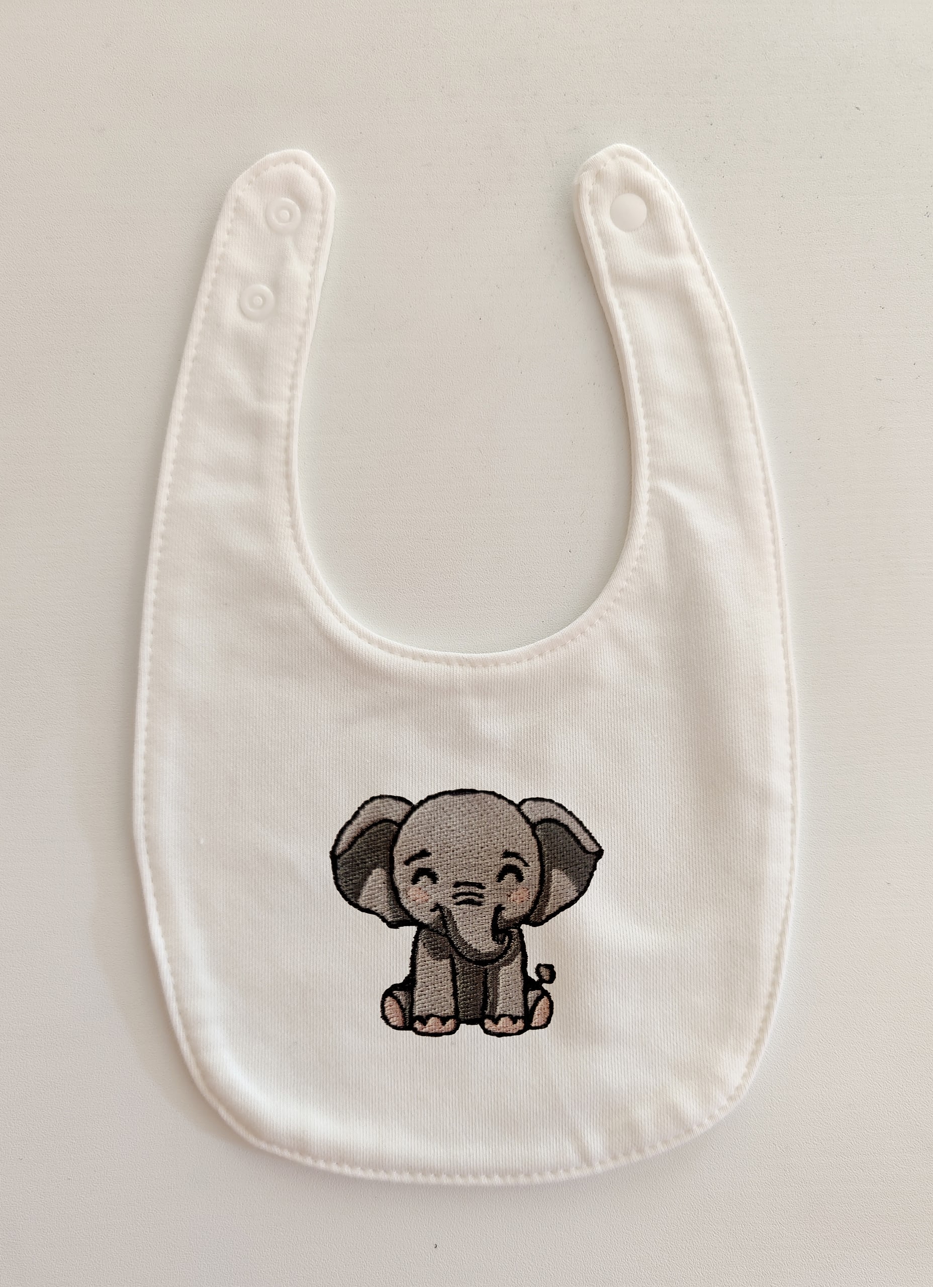 Bavaglino con Tiffo l'Elefante